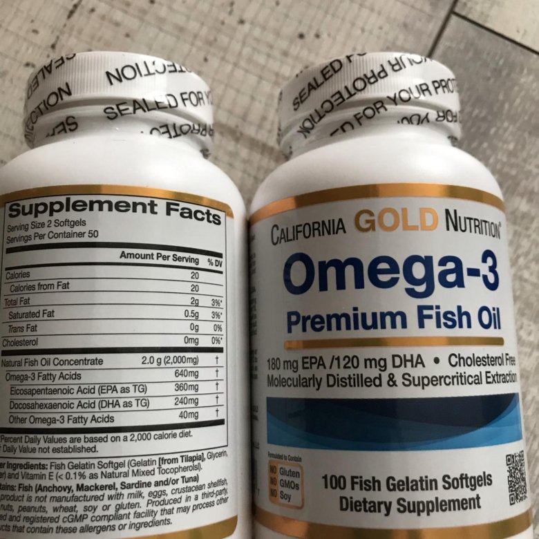 California omega 3 premium fish