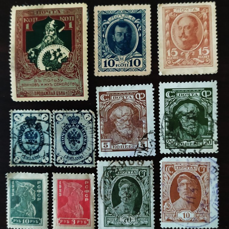 Марки Царской России – купить в Волгограде, цена 100 руб., дата ...