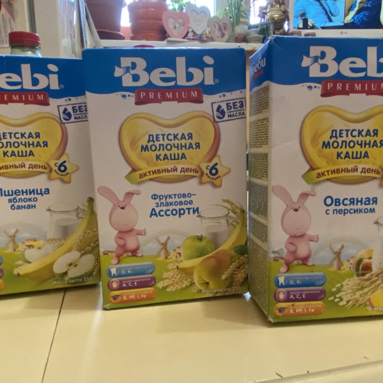 Bebi каша учимся жевать