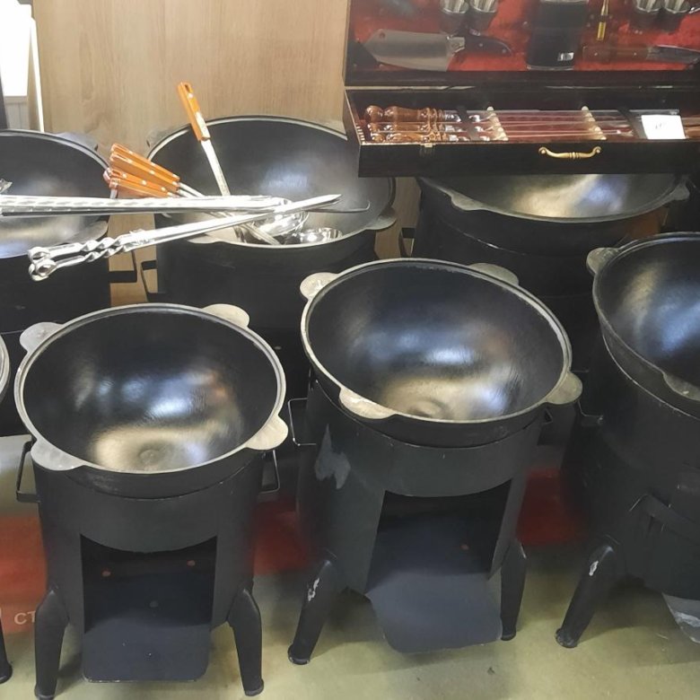 Казан чугунные узбекcкий из Намангана – купить в Москве, цена 1 499 руб ...