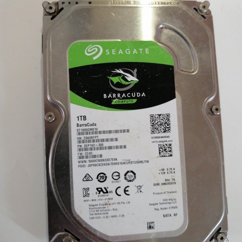 1 тб жесткий диск seagate barracuda