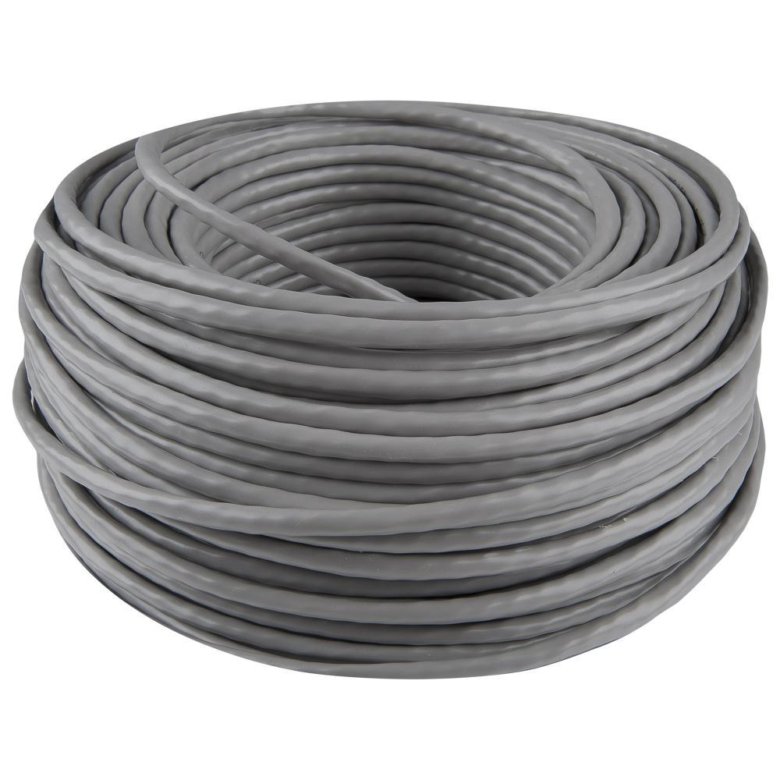 Кабель сетевой Electraline UTP cat 5e 4х2х0.52 мм 50 м – купить в ...