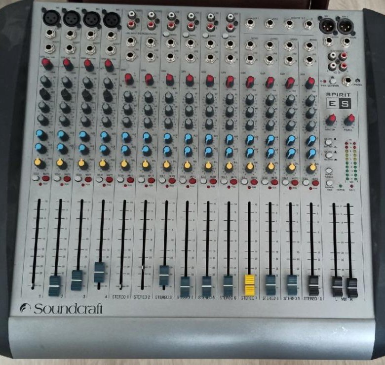 Микшерный пульт Soundcraft Spirit ES – купить в Чебоксарах, цена 12 000 ...