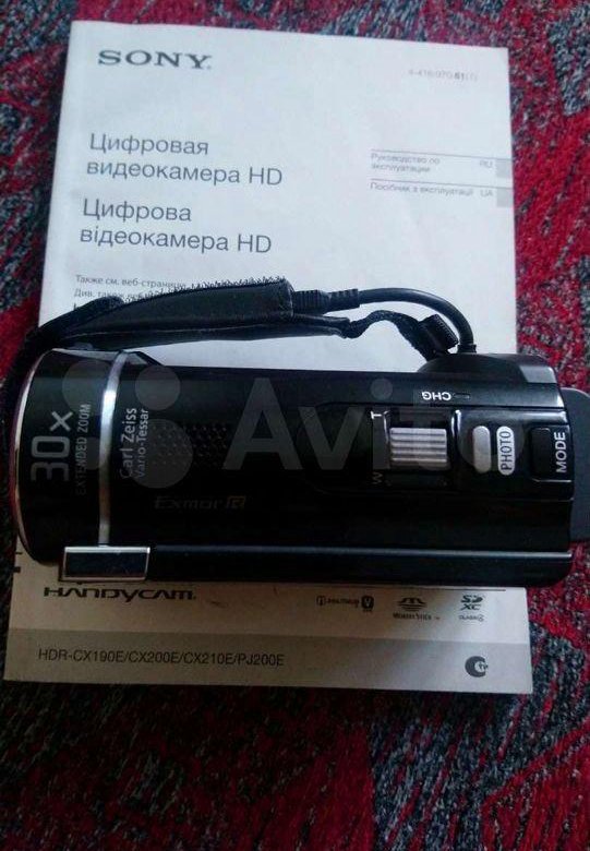 Цифровая видеокамера SONY – купить в Москве, цена 4 000 руб., дата ...
