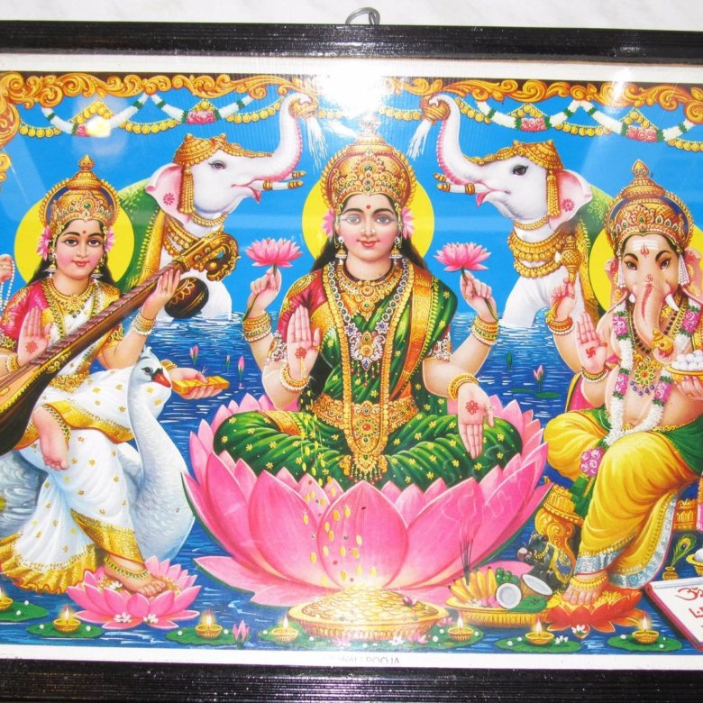 Картины индийских божеств – купить в Москве, цена 1 000 руб., дата ...