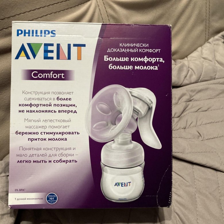 Молокоотсос philips avent plus электронный scf391 11