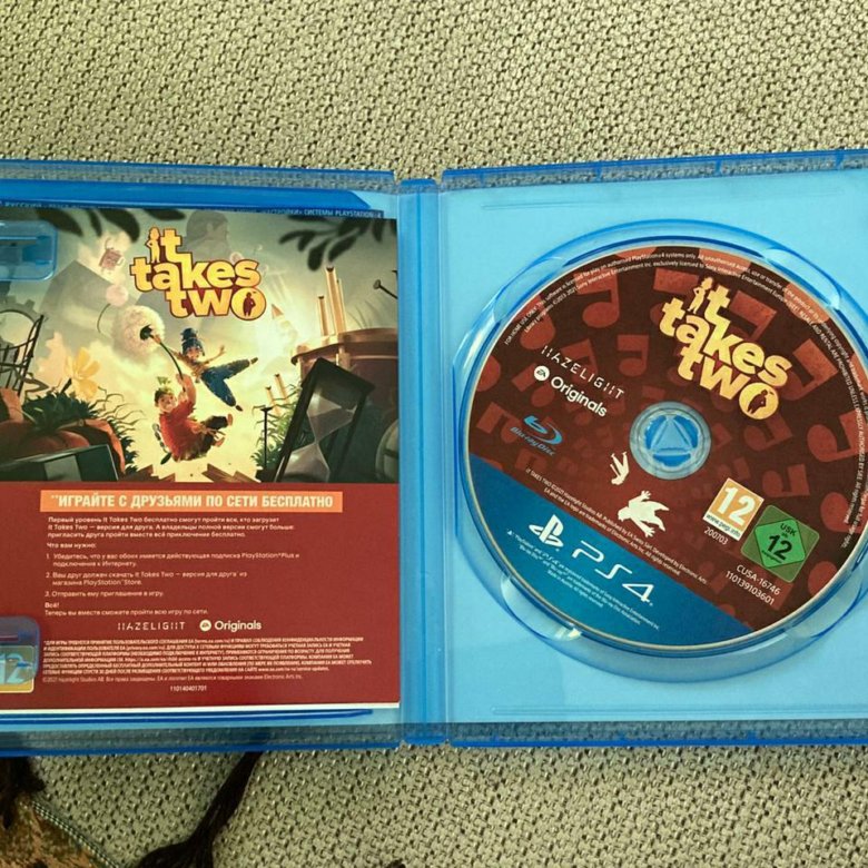 It takes two ps5 диск. It takes two ps5 диск