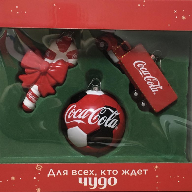 Елочная игрушка Coca Cola