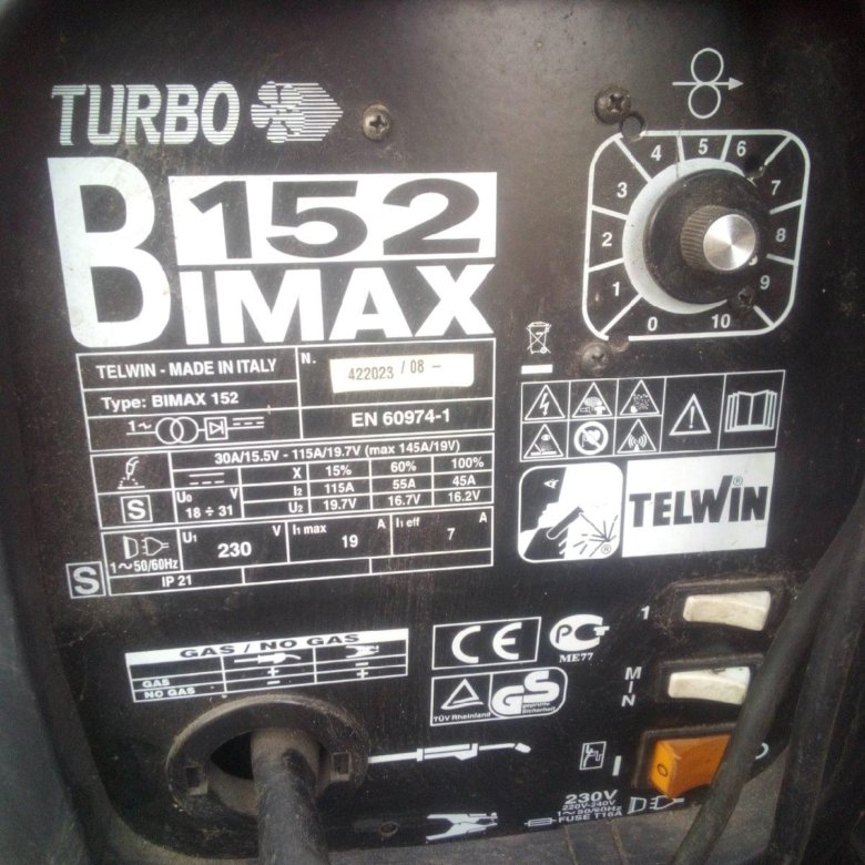 Схема bimax 152 telwin