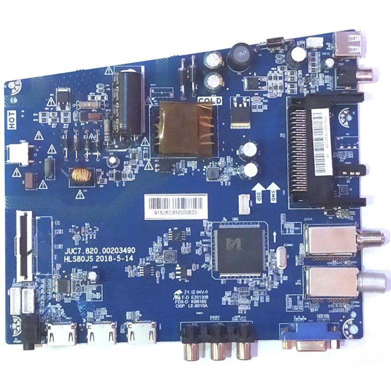 Купить в Барнауле: Плата управления JUC7.820.00208835 для ЖК телевизора DEXP
