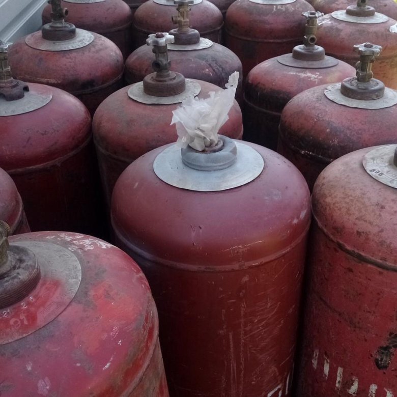 Газовый баллон 50л б/у – купить в Пролетарском, цена 1 500 руб., дата ...