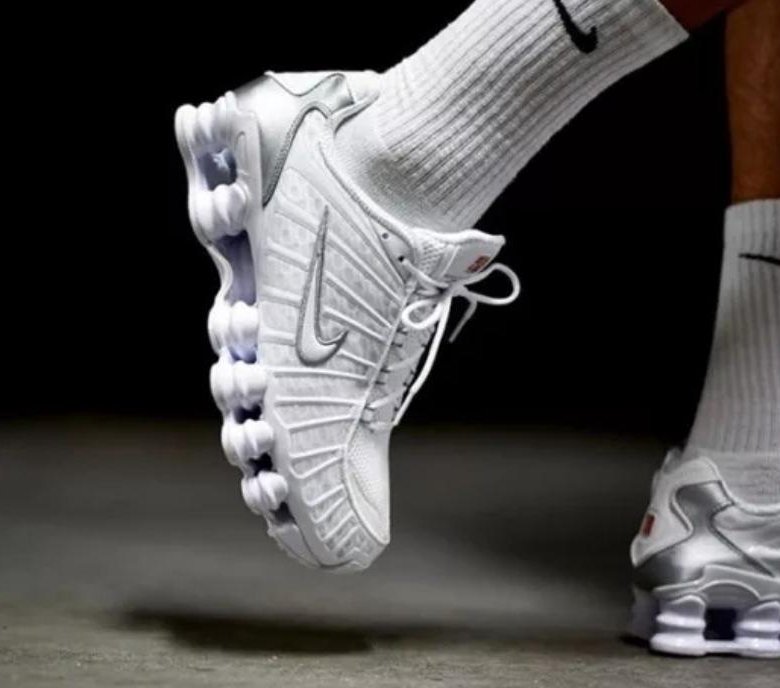 Nike Shox TL White Metallic 4 990 5 2021