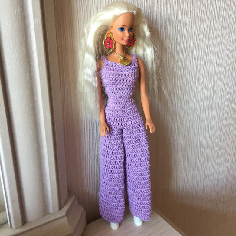 Вязаный комбинезон для кукол Барби и аналогов – купить в Москве, цена ...