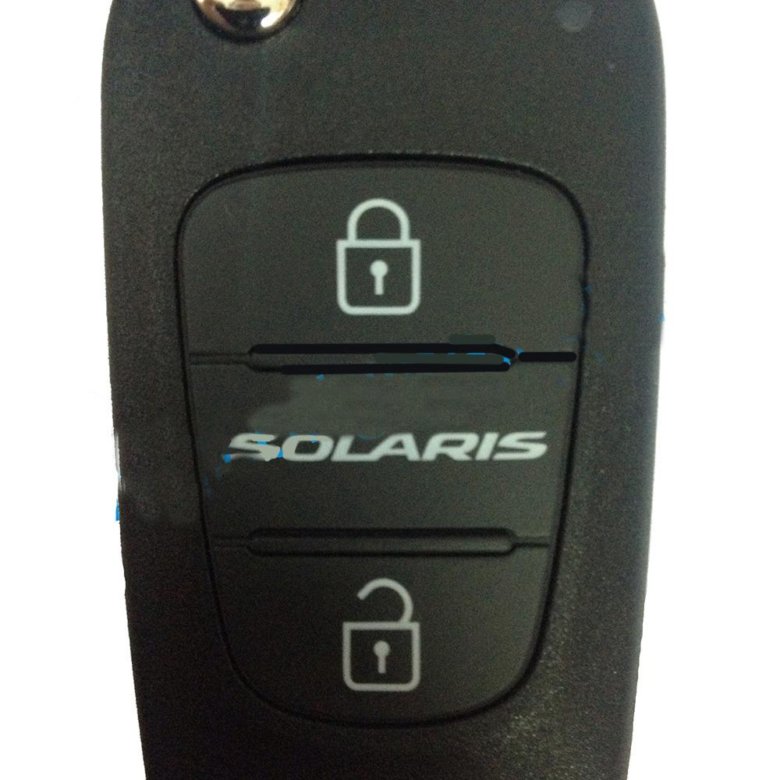 ключ зажигания hyundai solaris