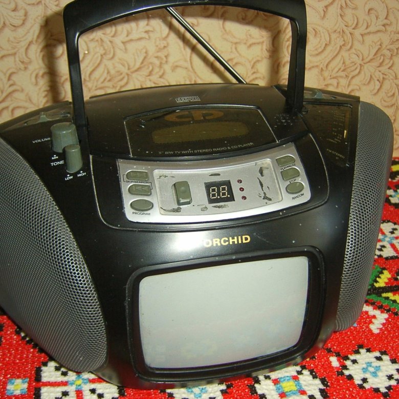 Ч/б телевизор с радио и cd плейром – купить в Томске, цена 1 700 руб ...