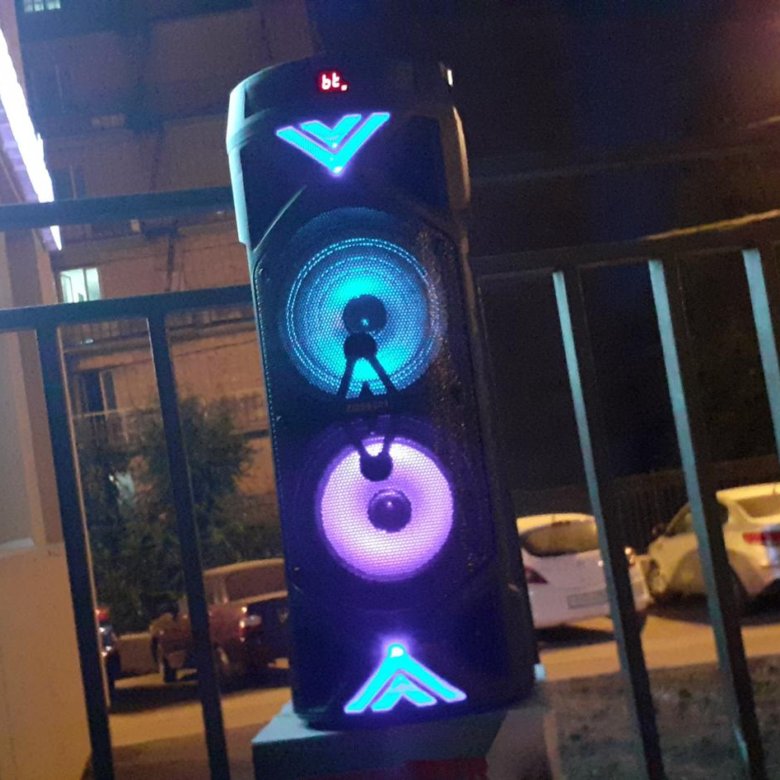 Большая напольная колонка Speaker Pro с караоке – купить в Самаре, цена ...
