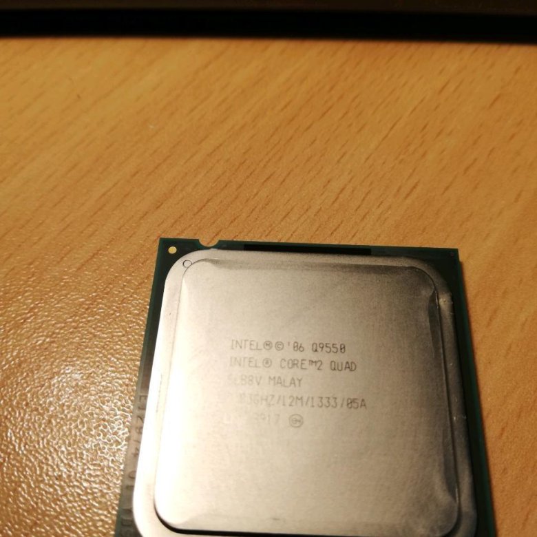 Intel core 2 quad q9550