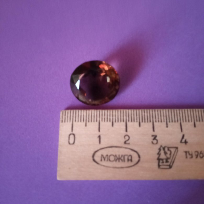 Драгоценный камень раух топаз в огранке – купить в Москве, цена 1 700 ...