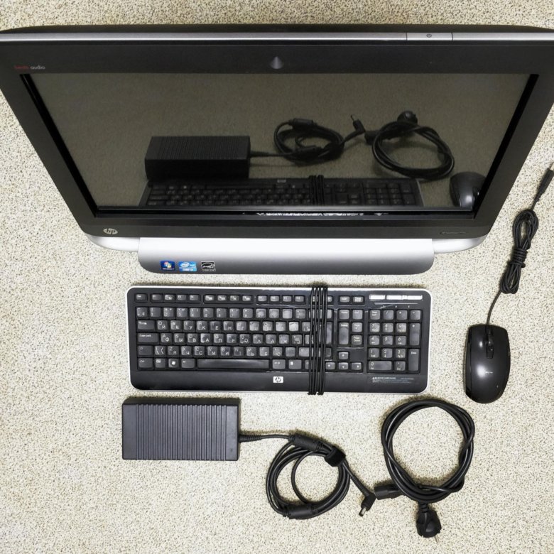 Офисный моноблок HP 7320PC, полный комплект, бу – купить в Москве, цена ...