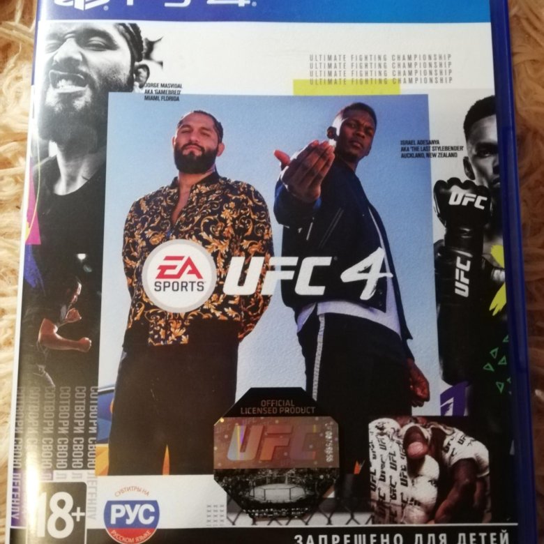 UFC 4 – купить в Москве, цена 2 300 руб., продано 29 апреля – Игры для ...