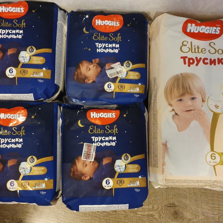 Huggies elite soft 6