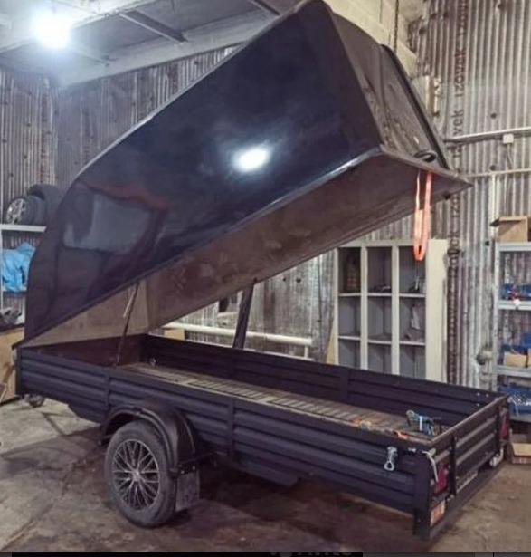 Покраска Раптором легкового прицепа – купить в Москве, цена 55 000 руб ...