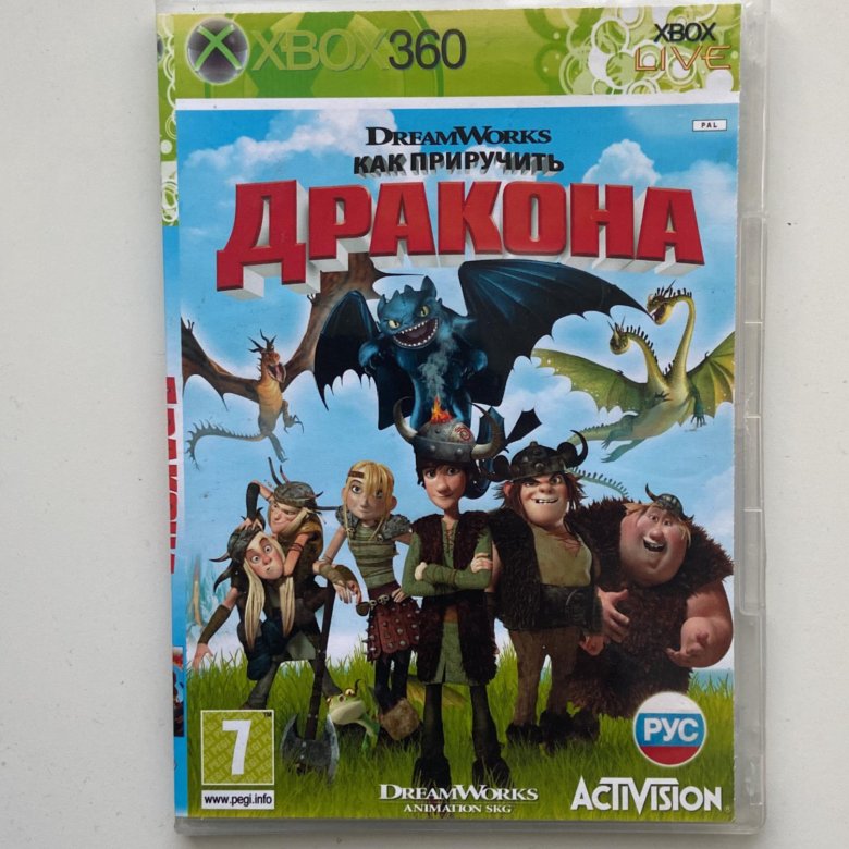 Игра как приручить дракона на Xbox 360 – купить в Москве, цена 722 руб ...
