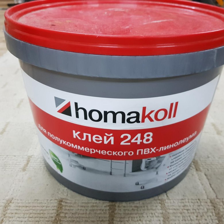 Клей Homakoll Торг 248 для полукоммерч. линолеума. – купить в Якутске ...