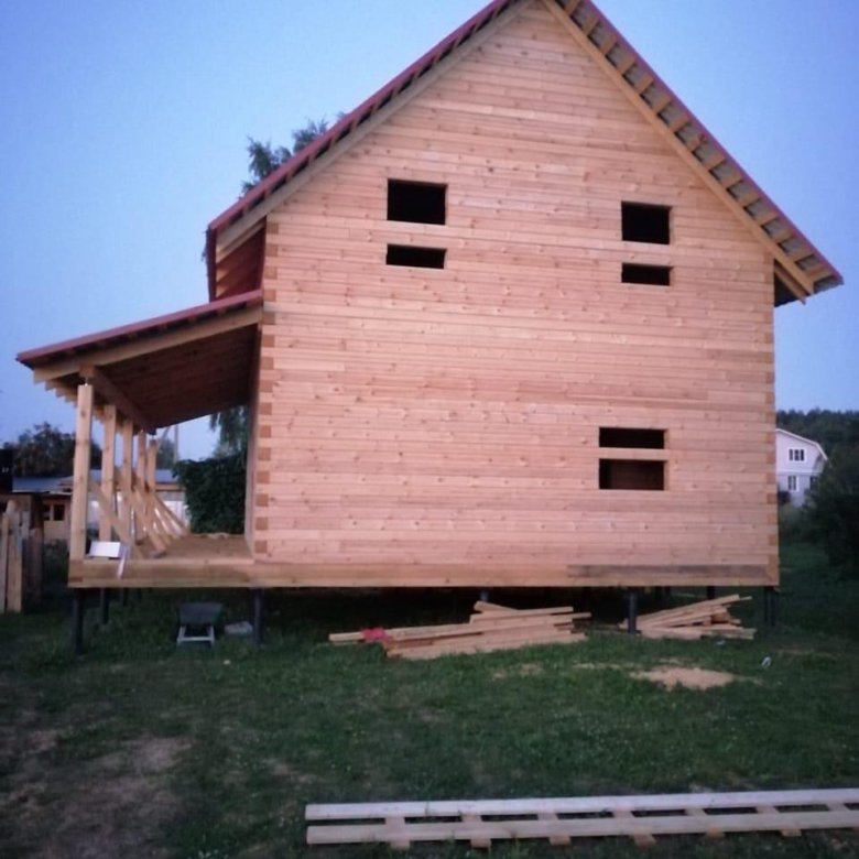 Строительство домов бань из профилированного бруса – купить в Москве ...