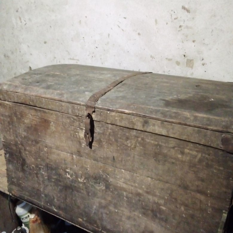 Старинный сундук обит железом – купить в Воронеже, цена 3 700 руб ...
