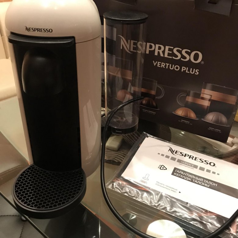 Кофемашина Nespresso Vertuo Plus – купить в Москве, цена 5 000 руб ...