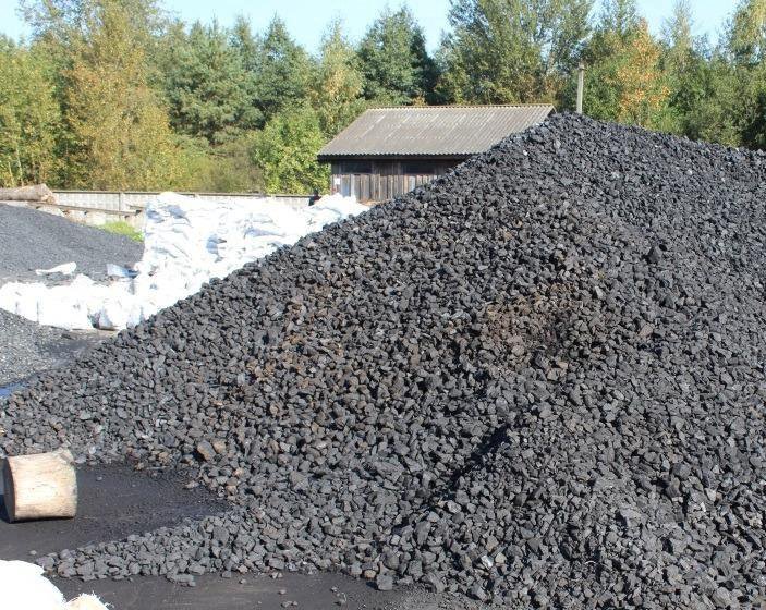 Угольный склад. Каменный уголь. Складирование каменных материалов. Хранение угля. Купить уголь в мешках в новокузнецке