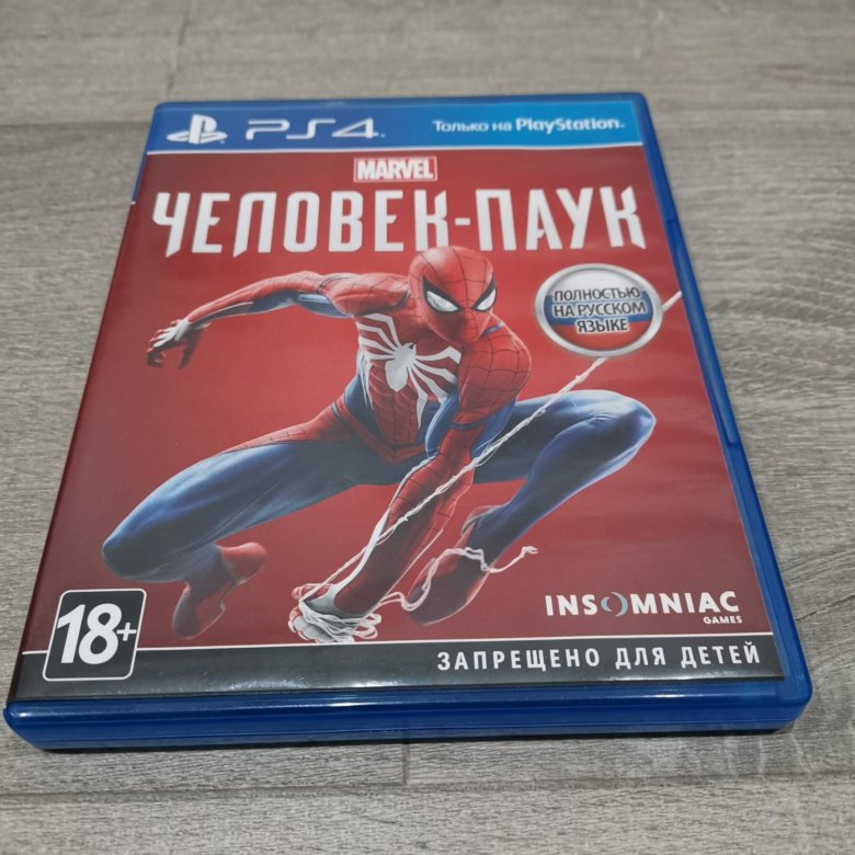 Купить Диск Человек Паук Ps4