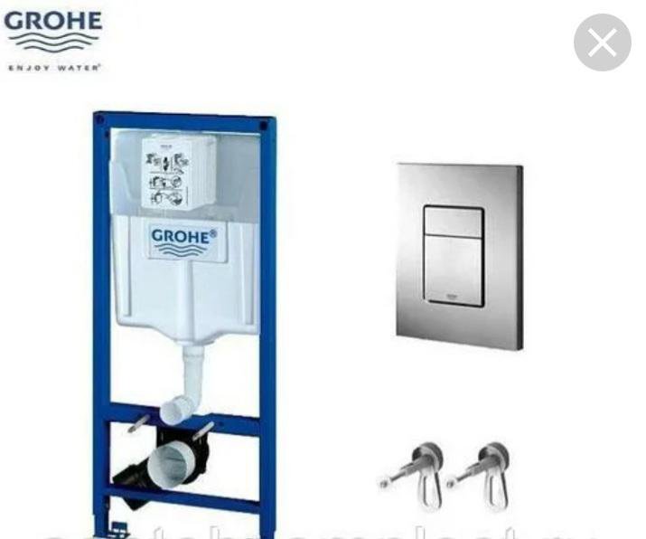 Инсталляция для унитаза grohe чертеж