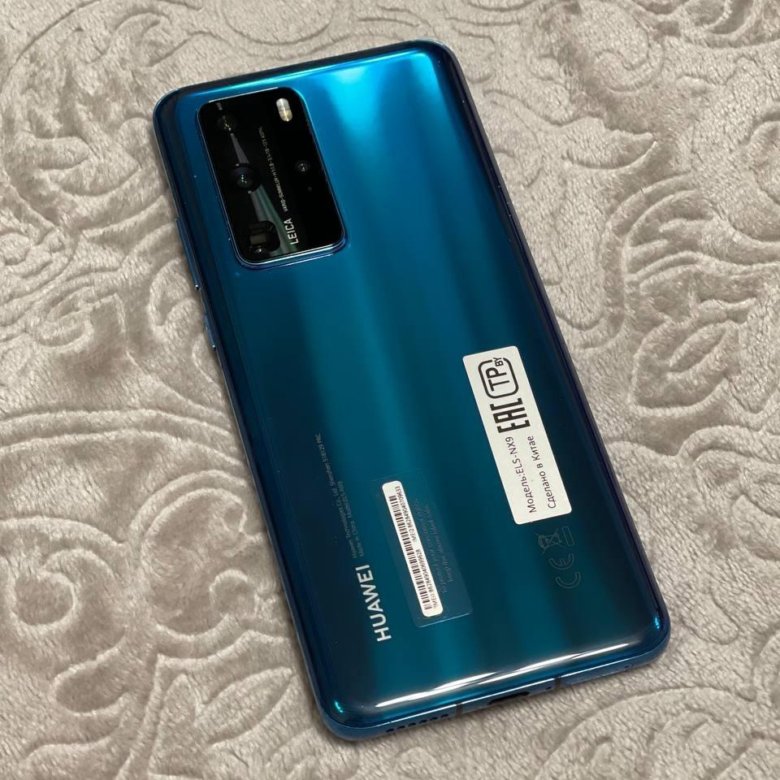 Смартфон HUAWEI P40 Pro 8/256 ГБ RU, синий – купить в Москве, цена 53 ...