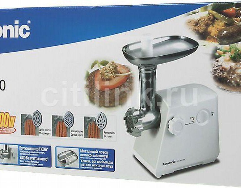 Мясорубка электрическая Panasonic MK-MG1300 – купить в Ставрополе, цена ...