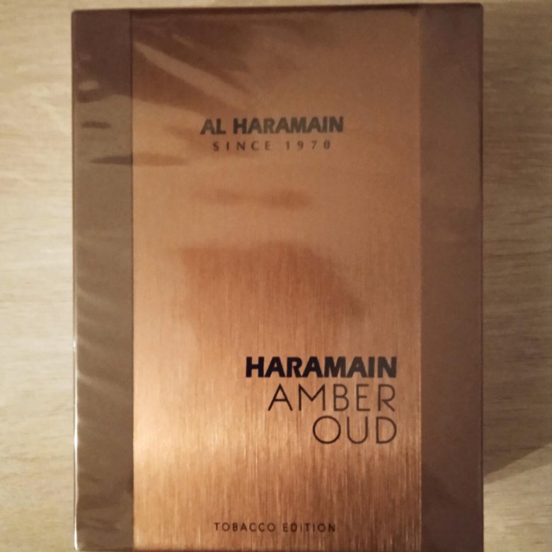 Amber oud tobacco edition