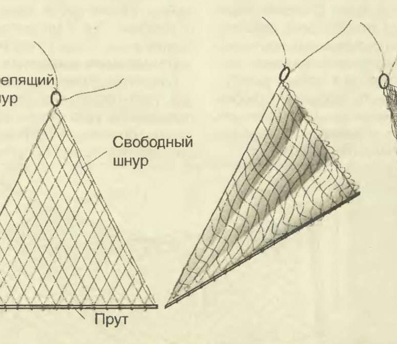 Хапуга для ловли рыбы своими руками схема