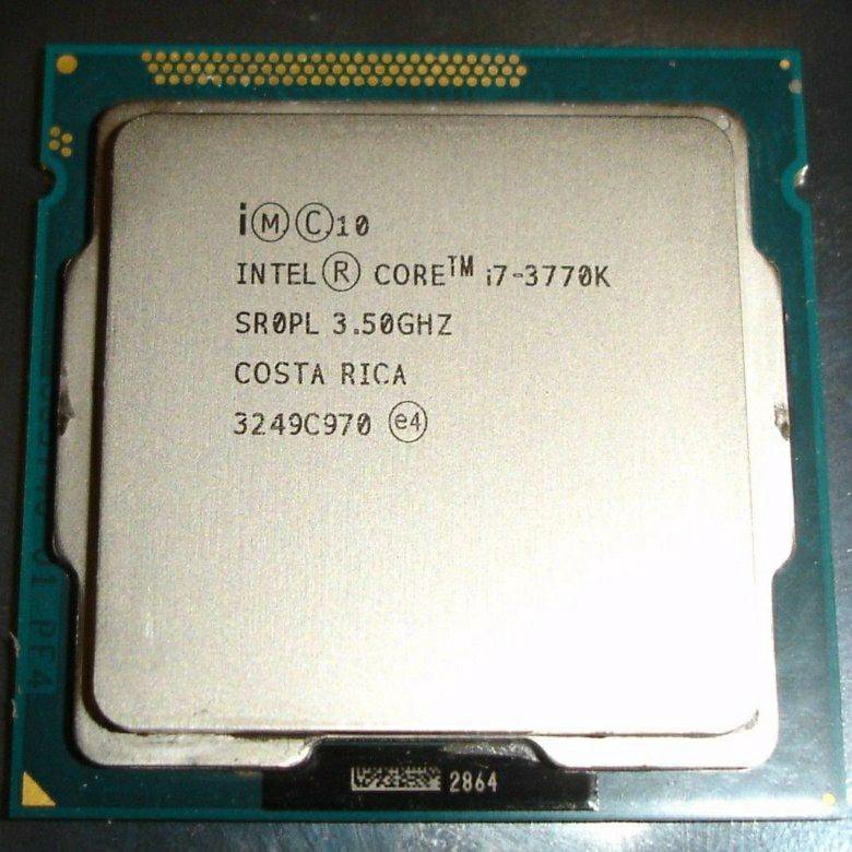 Intel r core tm i7 3770 cpu