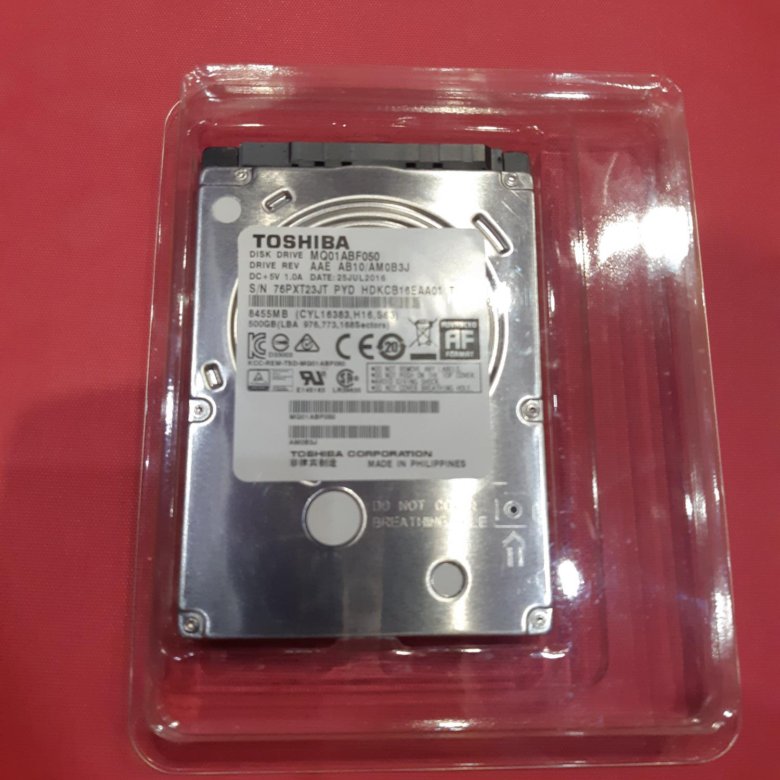 Toshiba mq01abf050 характеристики