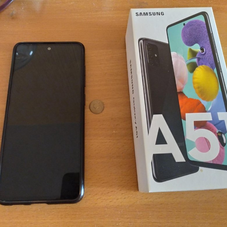 Смартфон Samsung Galaxy A51 128 ГБ черный – купить в Кемерове, цена 17 ...