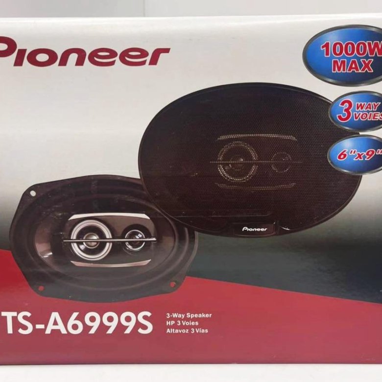 Автомобильные динамики Pioneer TS-A6999S – купить в Москве, цена 1 999 ...