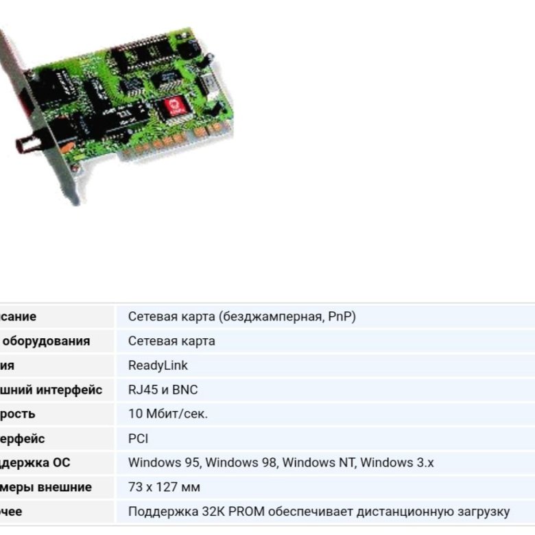 Сетевая карта re100atx wol