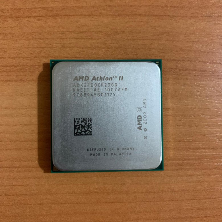 Процессор amd 2 ядра. AMD Athlon II adx2400ck23gq.