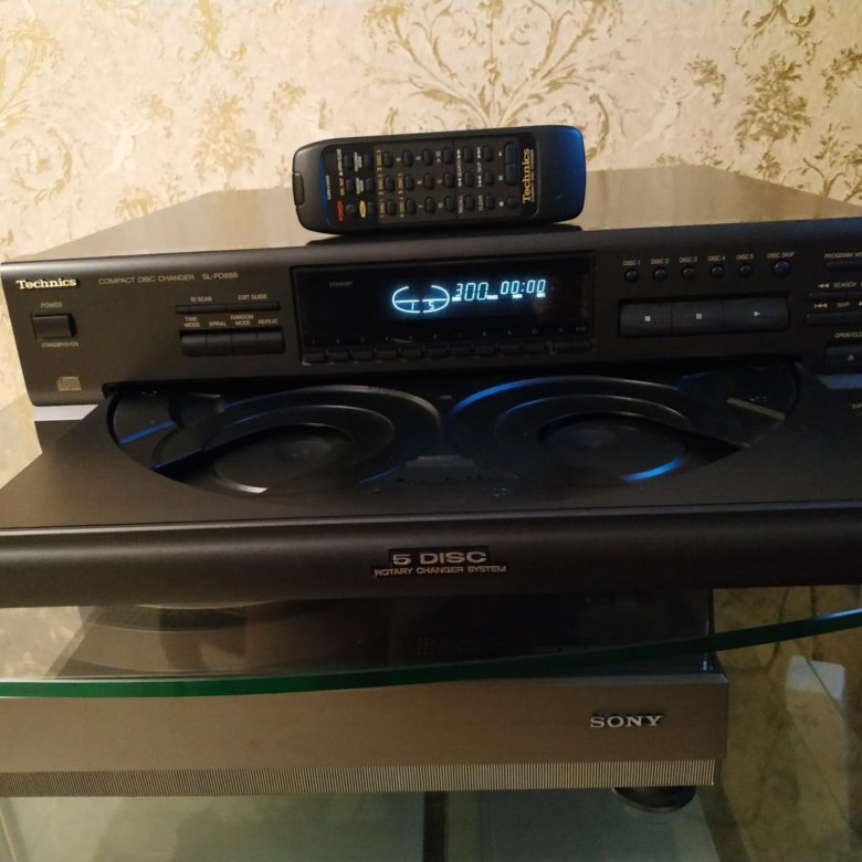 CD Changer Technics на 5 дисков SL-PD888 – купить в Краснодаре, цена 7 ...