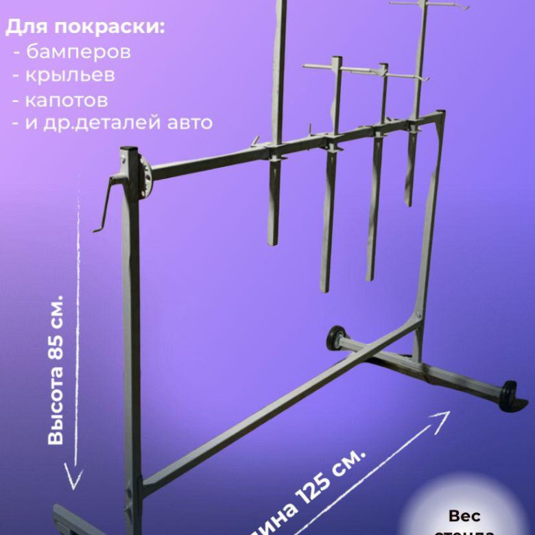 Вращающийся стенд для окраски деталей NORDBERG s2