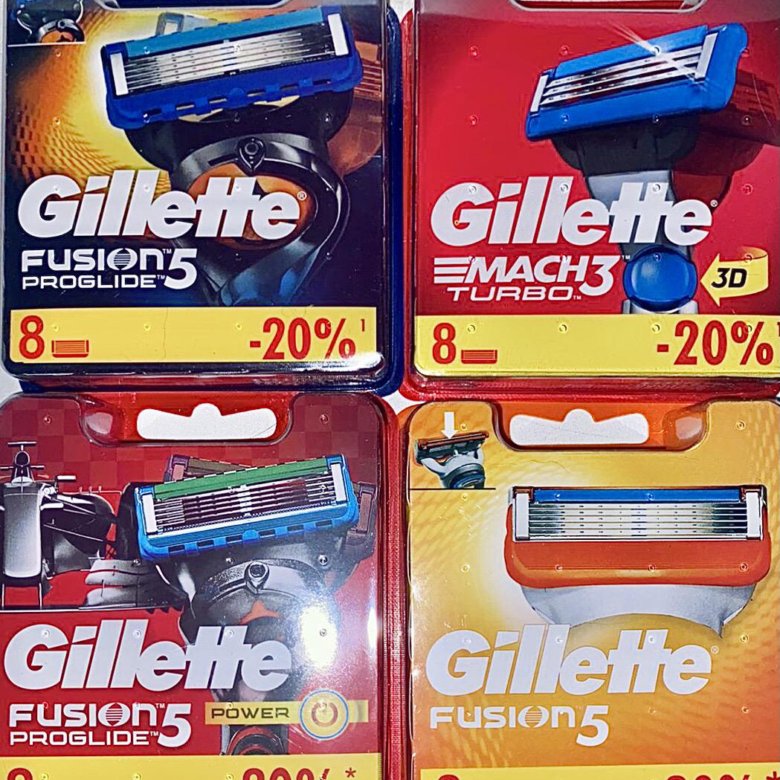 Gillette fusion5 MACH3 жилет станки лезвия – купить в Москве, цена 1 ...