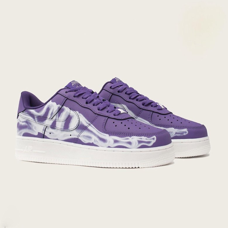 Air Force 1 Skeleton Purple.