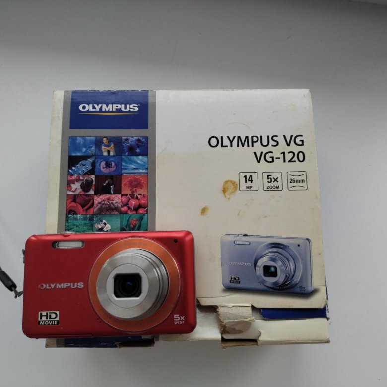 Olympus vg 120 карта памяти