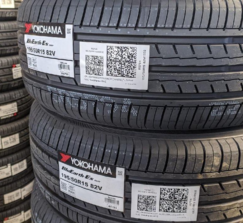 Новые летние шины 195/50 R15 Yokohama ES32 – купить в Агрономе, цена 4 ...
